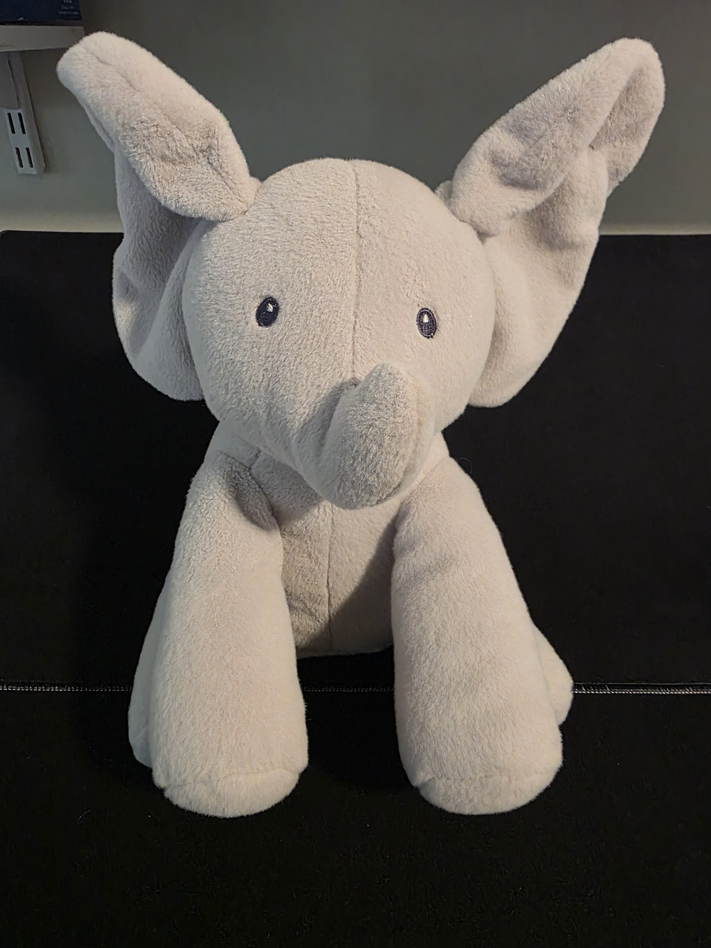 Baby GUND Flappy The Elephant Animated Interactive Peekaboo Plush Singing Toy